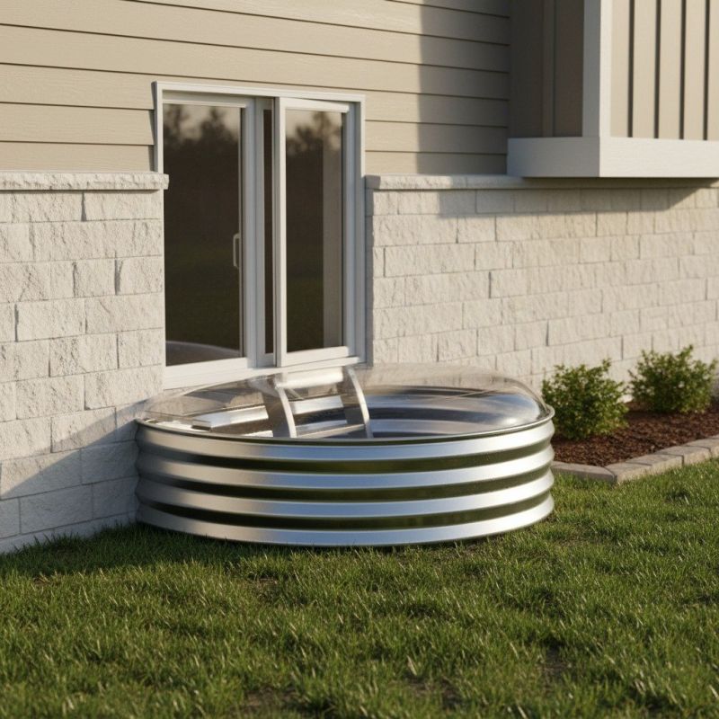 Exit Window Installation detail